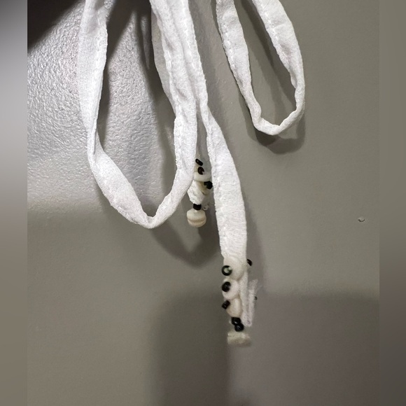 Free People Floral Smocked Crop Top - Size Small - Picture 10 of 13